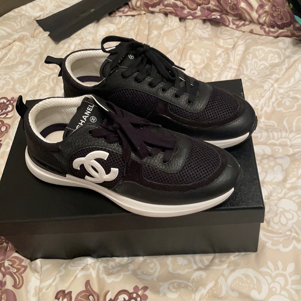 Brand new Chanel gym shoes only worn once